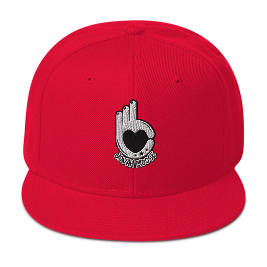 OK Jonah Snapback Hat (Red)