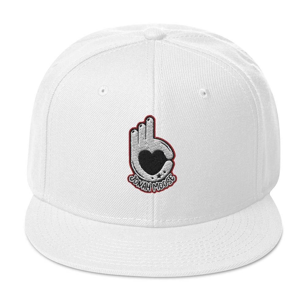 OK Jonah Snapback Hat (White Logo)